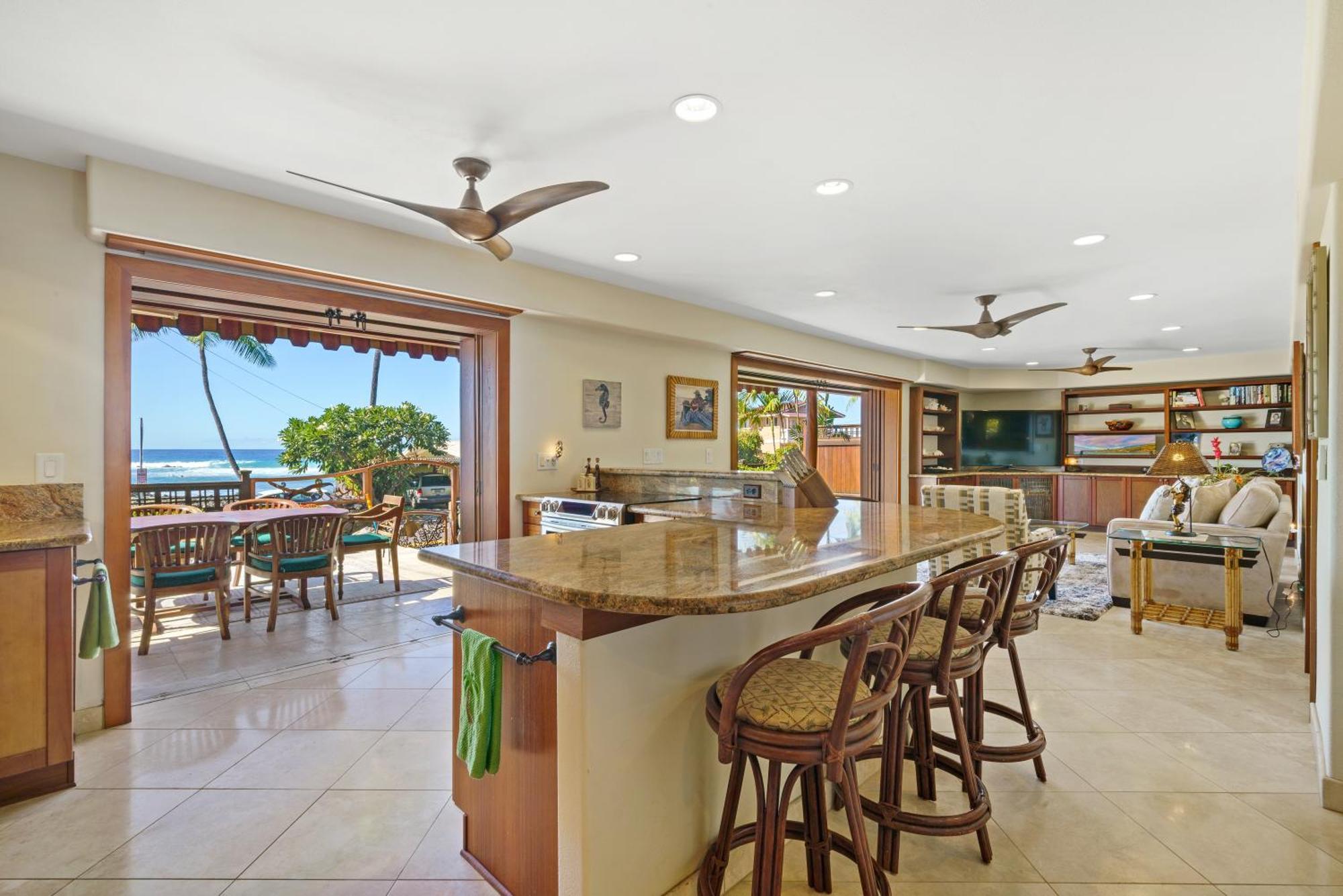 Ferienwohnung Seaspray Oceanview Kailua-Kona Exterior foto