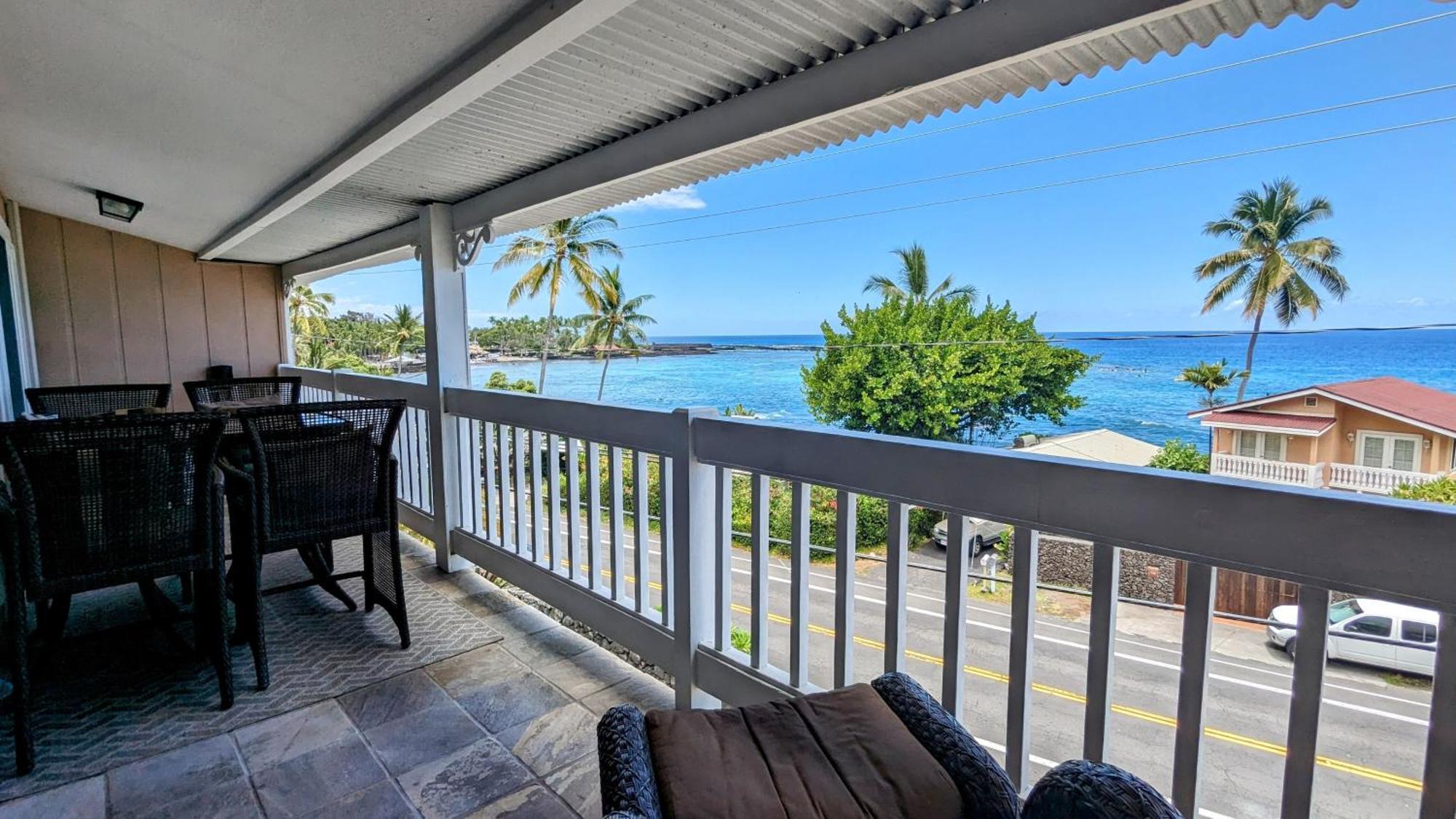 Ferienwohnung Seaspray Oceanview Kailua-Kona Exterior foto