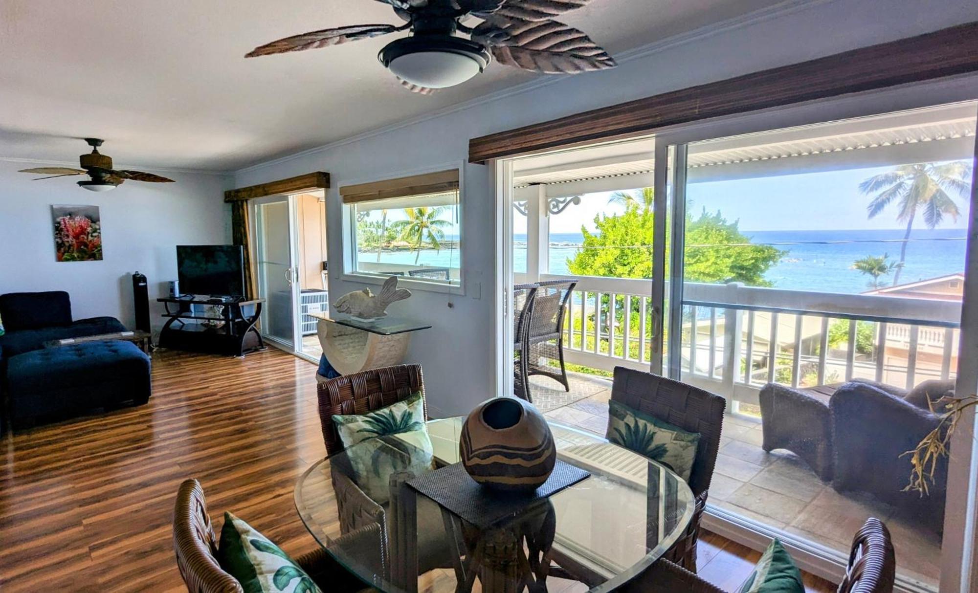 Ferienwohnung Seaspray Oceanview Kailua-Kona Exterior foto
